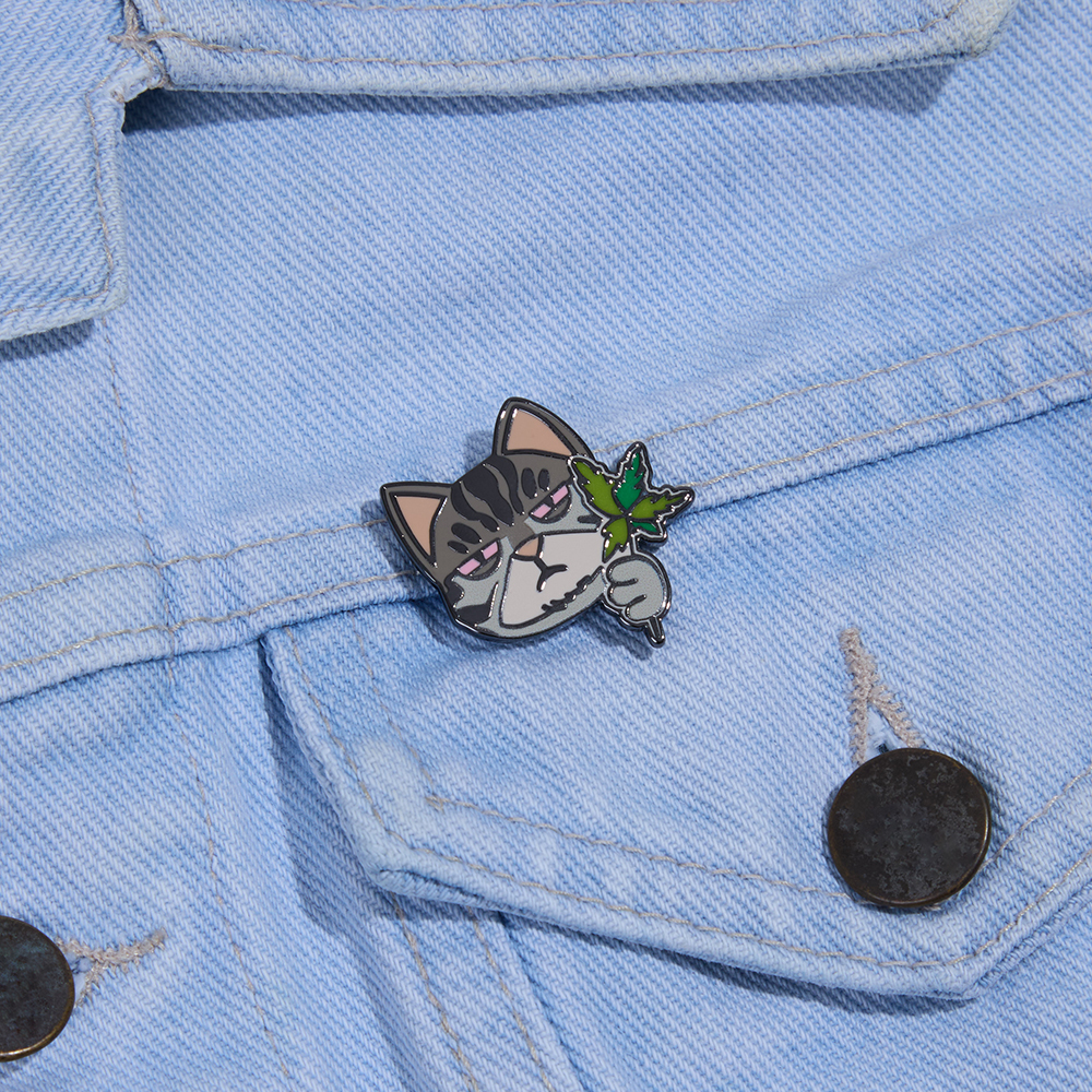 Pin de Lapela Catnip Cansei de Ser Gato