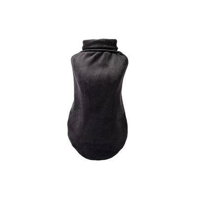 Blusa Fábrica Pet Veludo Preto para Cães e Gatos G