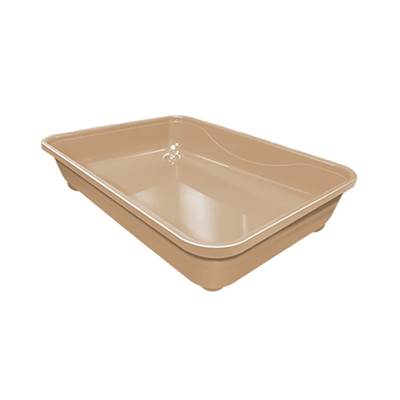 Bandeja Sanitária Furacão Pet Pop Marrom para Gatos U