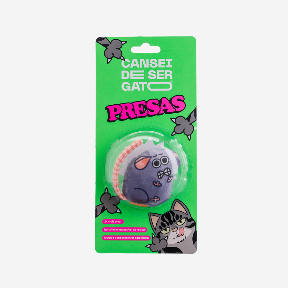 Brinquedo Presas Cansei de Ser Gato Robert | Imagem 2