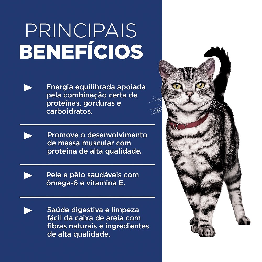 Ração Hill's Science Diet Indoor para Gatos Adultos Castrados