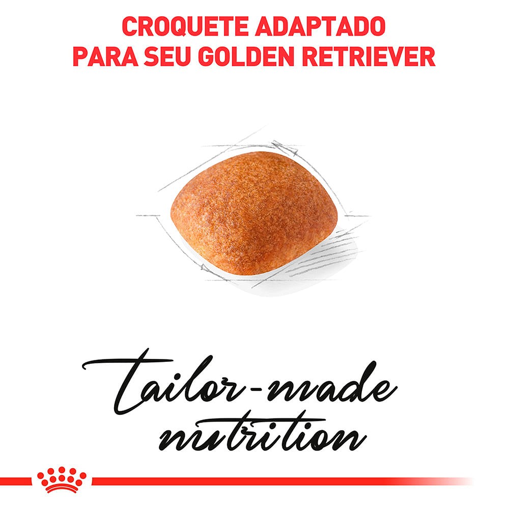 Ração Royal Canin para Cães Adultos da Raça Golden Retriever