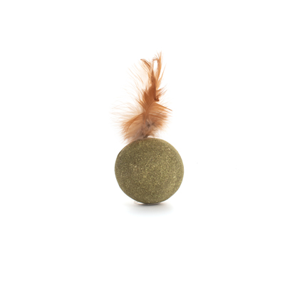 Brinquedo Fuzz para Gatos Bola de Penas Matatabi U
