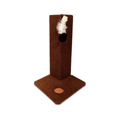 Arranhador São Benedito Pet Protetor de Cantos e Sofá Carpete Marrom Castor