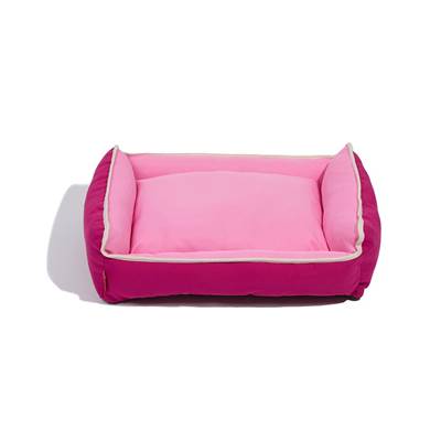 Cama Spike Chaise Rosa para Cães M