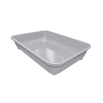 Banheira Furacão Pet Pop Cinza para Gatos U