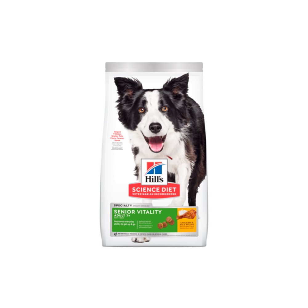Ração Hill's Science Diet Vitalidade Sênior para Cães Idosos sabor Frango