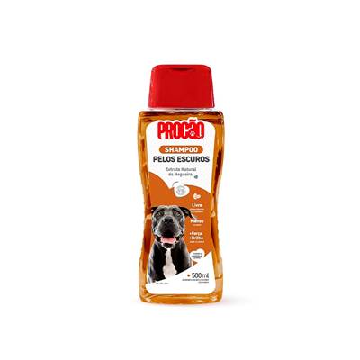 Shampoo Procão Pelos Escuros para Cães e Gatos 500ml