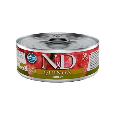 Ração Úmida N&D Quinoa Urinária para Gatos Adultos 80g