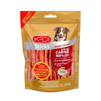 Snack Kadi Sticks Carne para Cães 150g