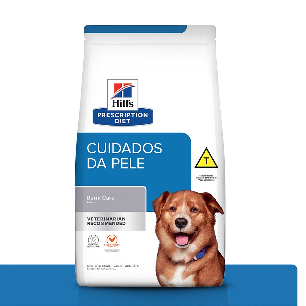 Ração Hill's Prescription Diet para Cães Adultos - Cuidados da Pele