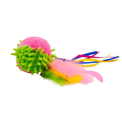 Brinquedo Pawise Bola com Cauda para Gatos U