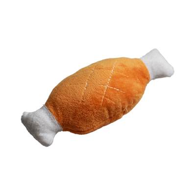 Brinquedo Napi Pelúcia Coxa de Frango para Cães U