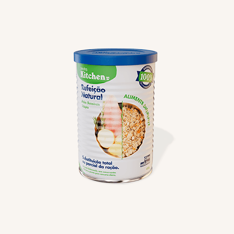 Cães Adultos Refeição Natural - Peles Sensíveis 400G