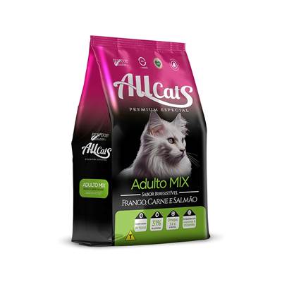 Ração Allcats Mix para Gatos Adultos