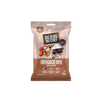 Snack Petitos Chef sabor Brigadeiro para Cães