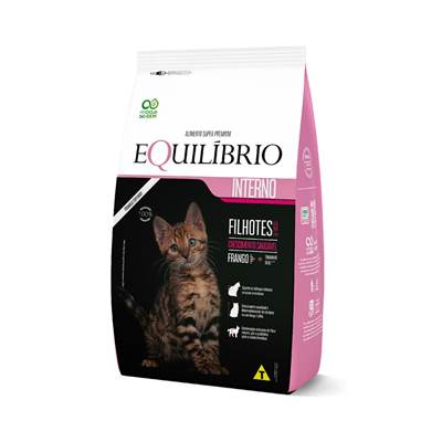 Ração Equilíbrio para Gatos Filhotes Sabor Frango 1,5kg