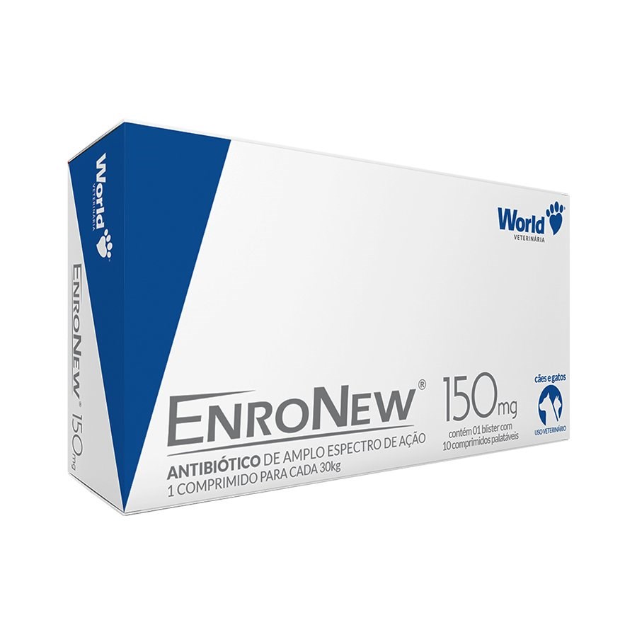 Antibiótico EnroNew  - 10 comprimidos