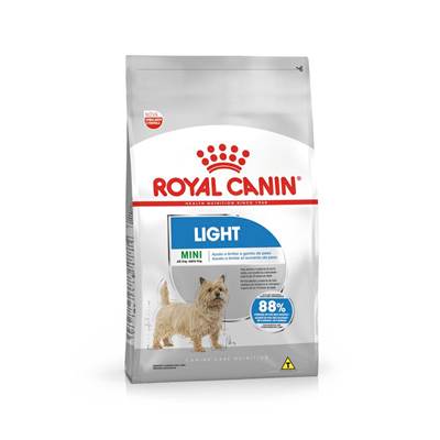 Ração Royal Canin Mini Adult Light para Cães Adultos de Porte Pequeno 7,5kg