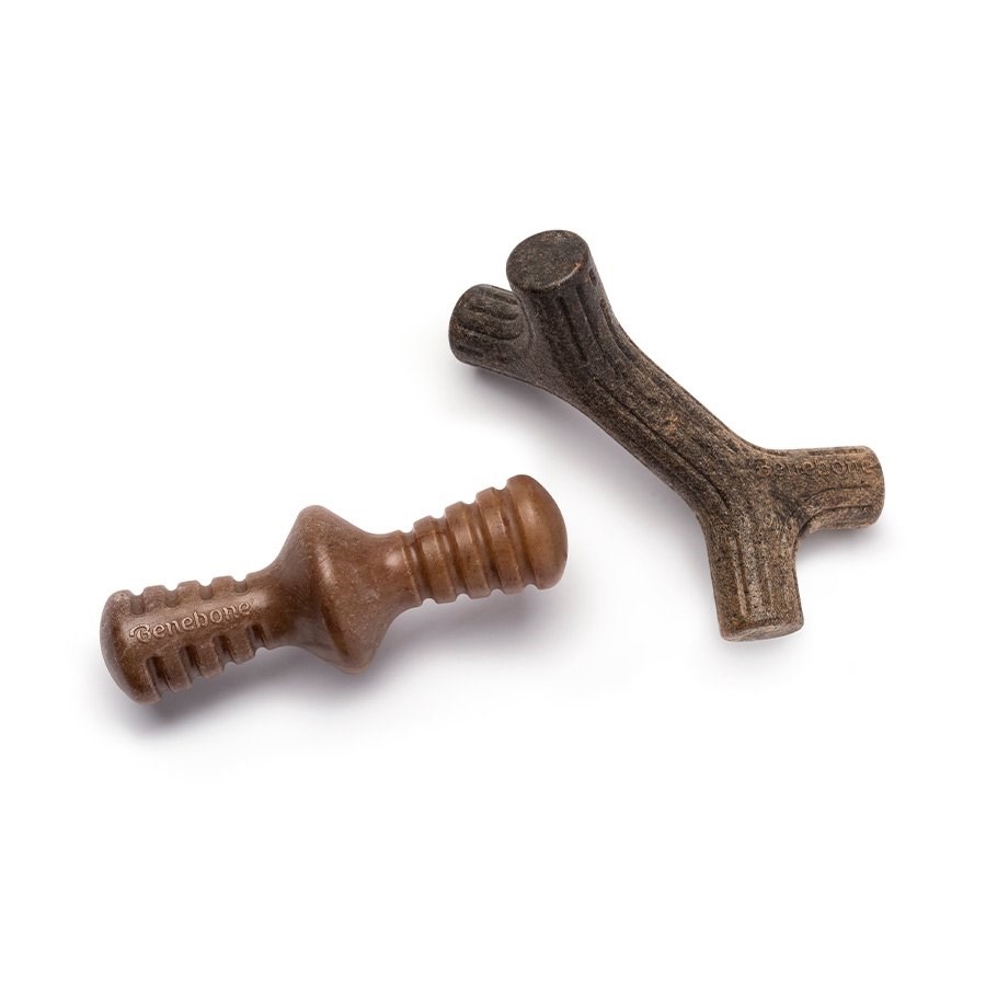 Brinquedo Benebone Tiny 2-Pack Map+Zag