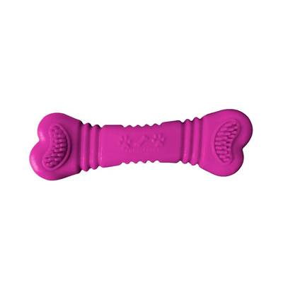 Brinquedo Furacão Pet Osso Bone Rosa para Cães P