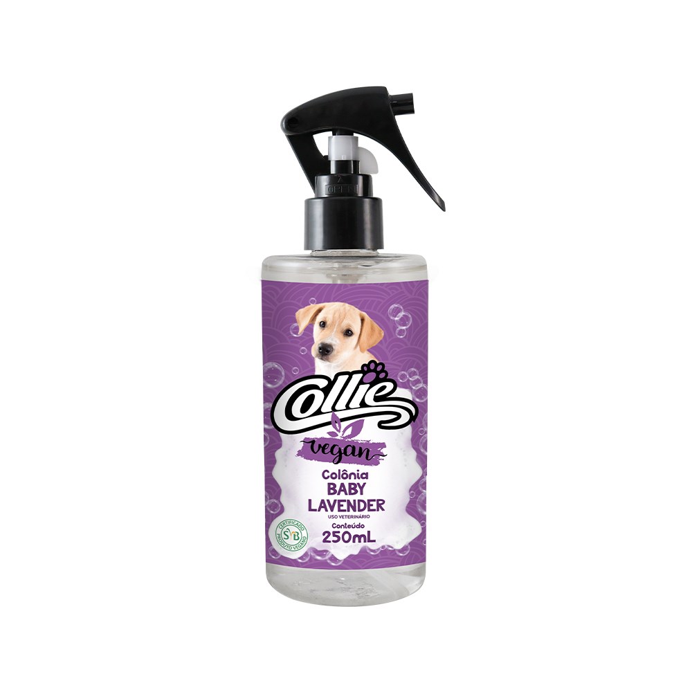 Colônia Collie Vegan Lavender Baby para Cães e Gatos