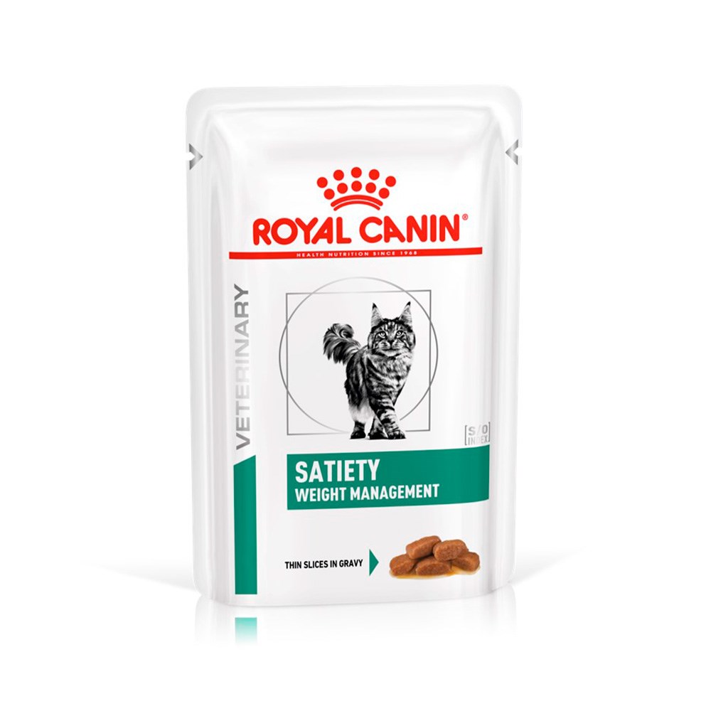 Ração Royal Canin Veterinary Satiety Sachê para Gatos - WET