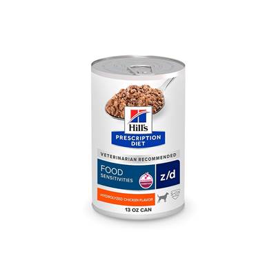 Ração Hill's Prescription Diet Z/D para Cães Adultos - Alergia ou Intolerância Alimentar 370g
