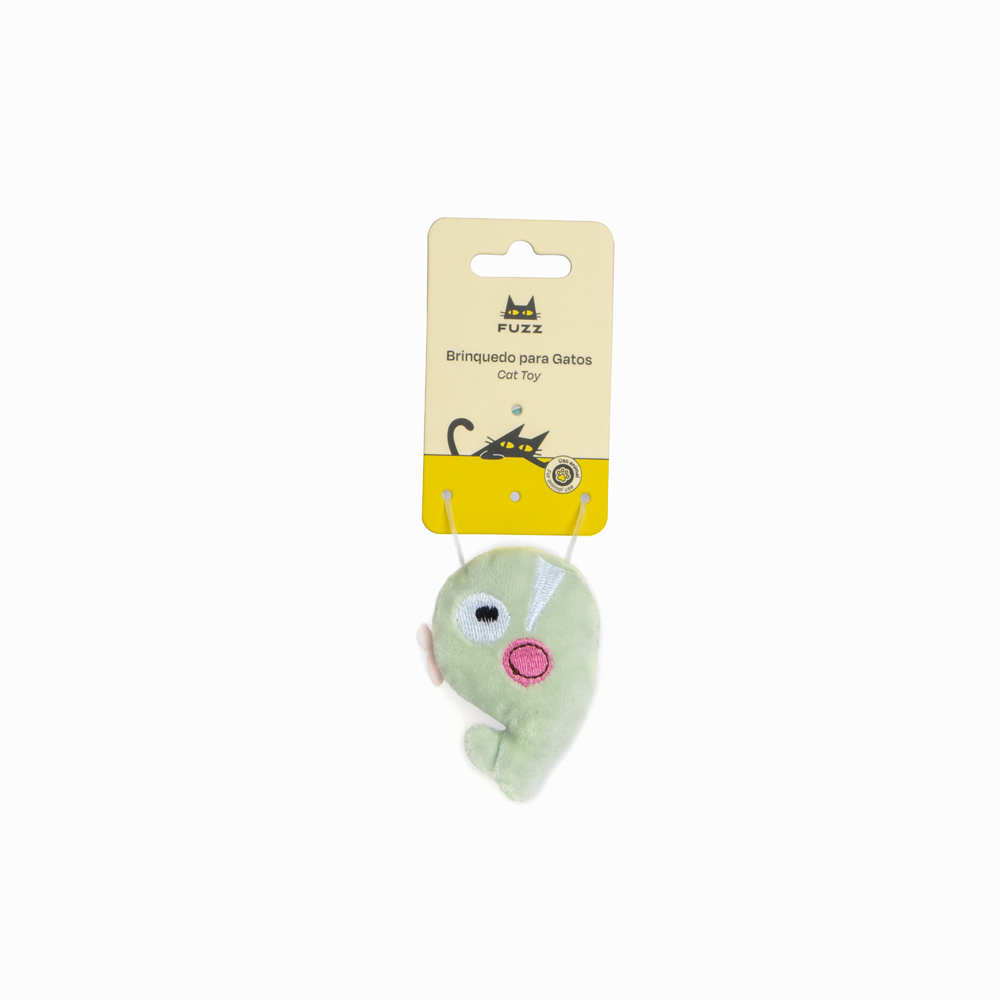 Brinquedo Fuzz para Gatos Baleia