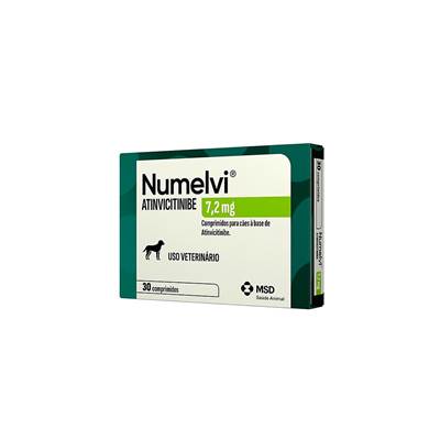 Medicamento Numelvi para Cães 7,2 mg 30 comprimidos