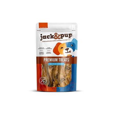 Petisco Jack&Pup Pé de Frango para Cães de Porte Grande U