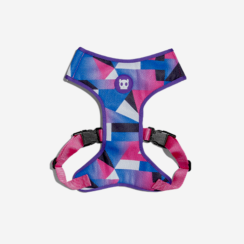 Peitoral para Cachorros Air Mesh Ajustável Midnight G