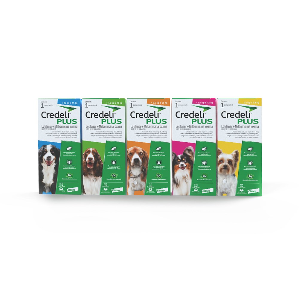 Antipulgas Elanco Credeli Plus para Cães - 1 Comprimido