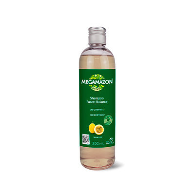 Shampoo Megamazon Forest Balance Maracujá para Cães e Gatos 300ml