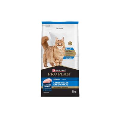 Ração Proplan Longevidade Excepcional para Gatos Sênior 7+ 7,5kg