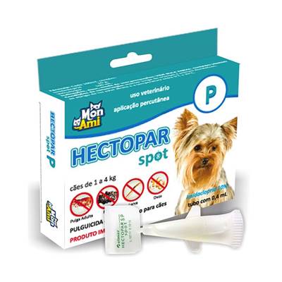 Antipulgas Hectopar Spot P para Cães P