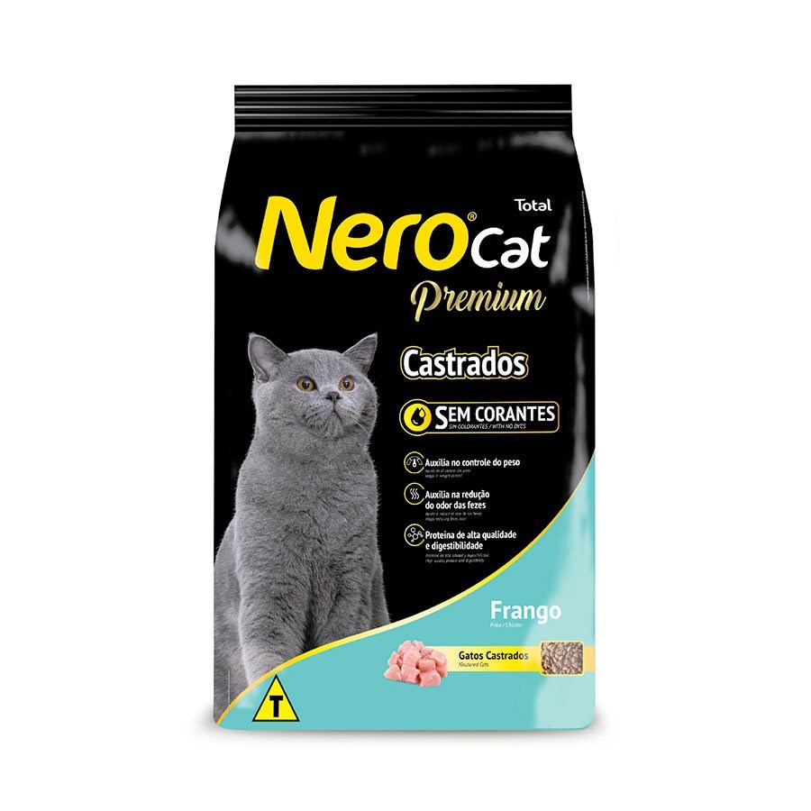 Ração Nero para Gatos Adultos Castrados