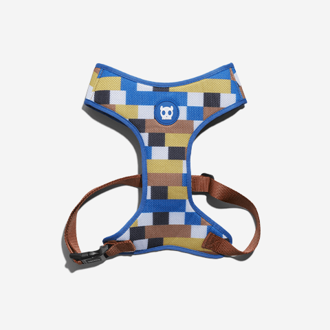 Peitoral para Cachorros Air Mesh Blocks | Zee.Dog