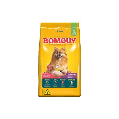 Ração Bomguy para Cães Adultos de Pequeno Porte sabor Frango 2kg
