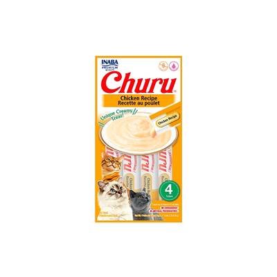 Petisco Cremoso Churu para Gatos sabor Galinha 56g