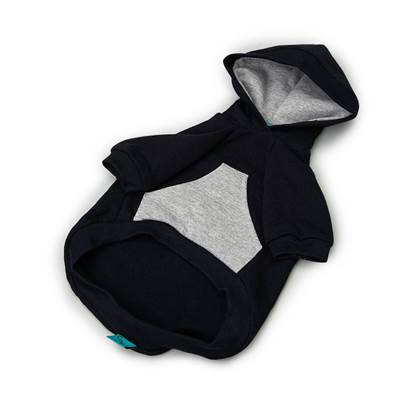 Moletom Cansei de Ser Gato Canguru Preto para Gatos P