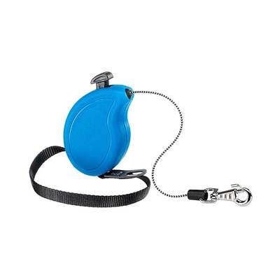 Guia Retrátil Ferplast Flippy One Cord Mini Azul para Cães G