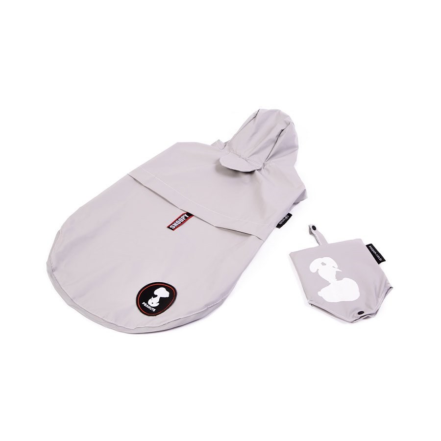Capa de Chuva Zooz Pets Snoopy Shadow para Cães
