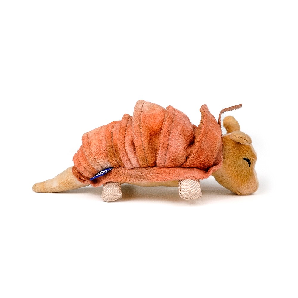 Brinquedo Fauna Pelúcia Tatu Bola para Cães