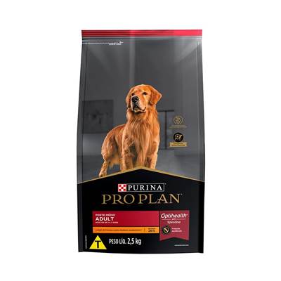Ração Pro Plan para Cães Adultos Raças Médias 15kg