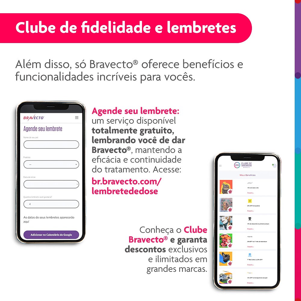 Antipulgas e Carrapatos Bravecto Transdermal para Cães de 4,5kg a 10kg - 250mg