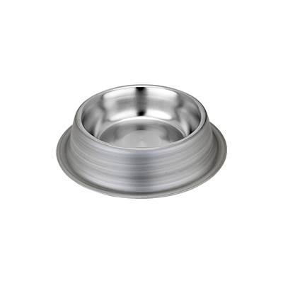 Comedouro Kumar Antiskid Prata para Cães 450ml