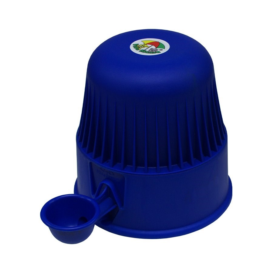 Bebedouro Vida Mansa Polipropileno para Cães e Gatos Azul