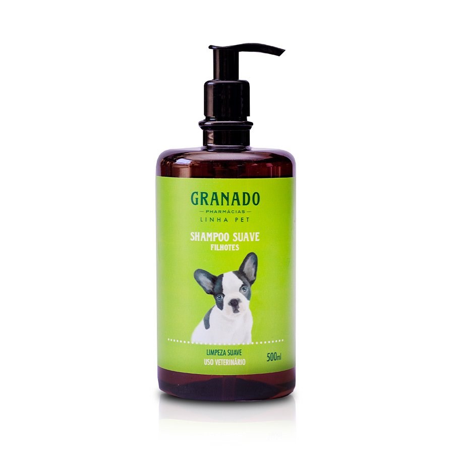 Shampoo Suave Granado para Cães e Gatos Filhotes