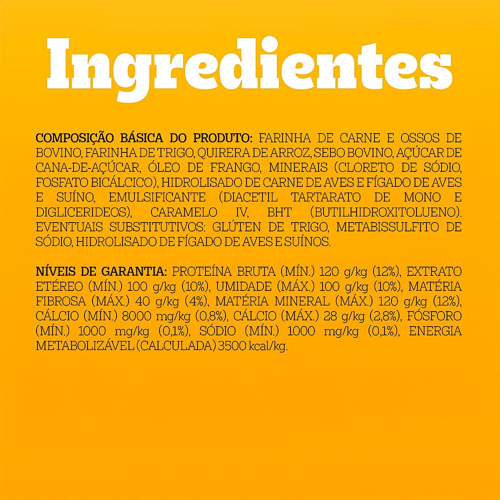 Biscoito Pedigree Biscrok Marrobone para Cães Adultos Sabor Carne